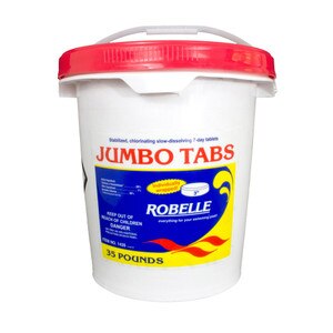 Leslie's 3 inch Jumbo Chlorine Pool Tabs 20 lbs Bucket