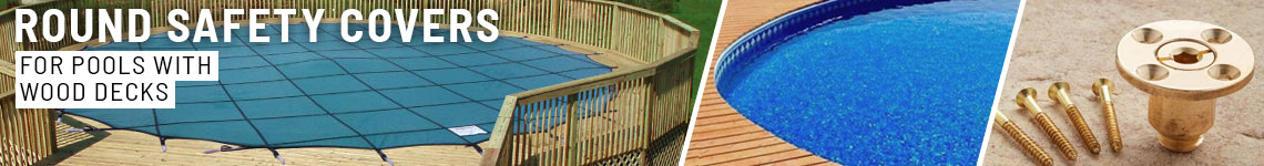 <font size="3" color="grey">Safety Covers for a</font><br><font size="6" color="#4c586f"><strong>27' Round Pool</strong> <small><i>with</small></i><strong> Wood Decking</strong>